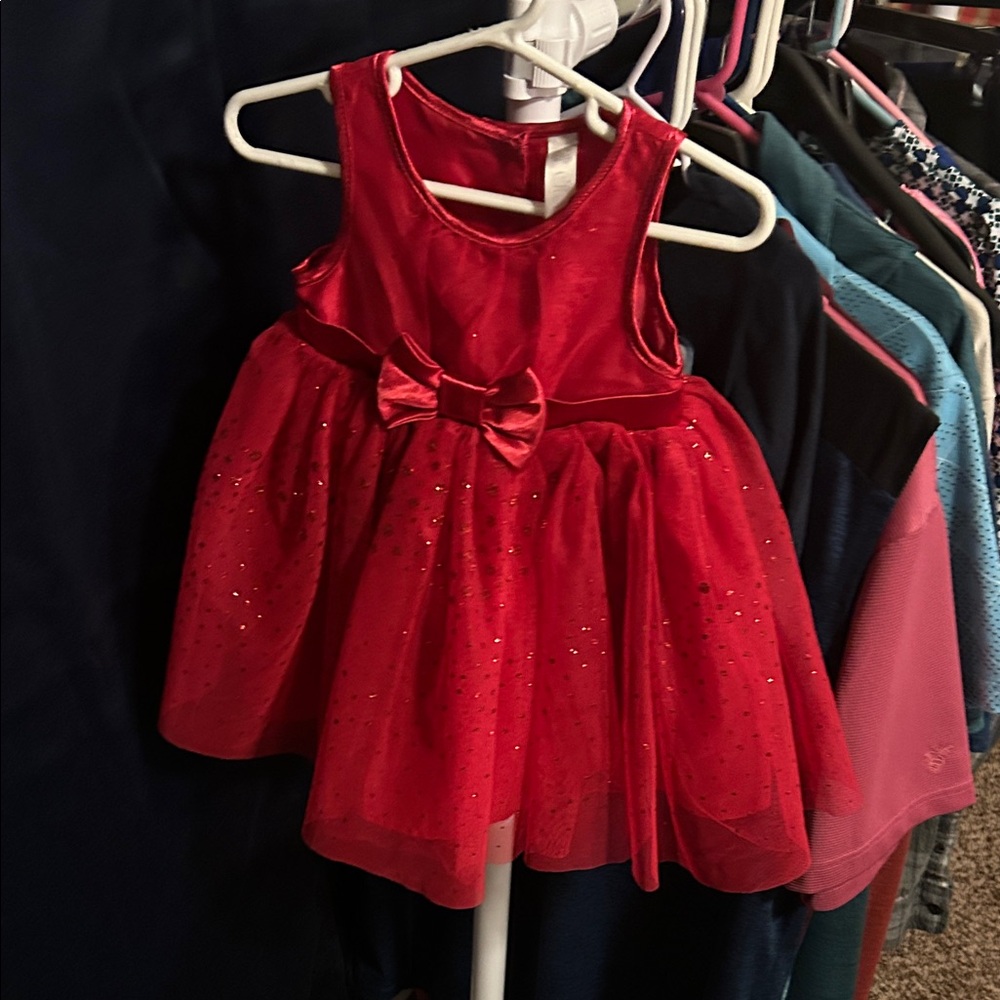 Cherokee Red Formal Kids Dress